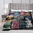 thumbnail image 4 of Jj Star Maybank Throw Blanket Ultra Soft Lightweight Throws Flannel Warm Blanket for Couch Bed All Seasons 40"X30", 4 of 5