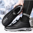 thumbnail image 5 of Willtoo Winter Snow Boots for Men Waterproof Warm Faux Fur Lined Outdoor Ankle Booties Slip on Non-Slip Walking Shoes, 5 of 5