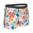 thumbnail image 3 of Kll Floral Ditsy Men'S Cotton Boxer Briefs Underwear-Small, 3 of 9