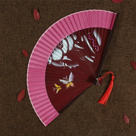 

Folding fan craft silk fan summer silk fan dance performance folding fan