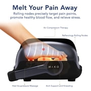 Miko Shiatsu Foot Calf Ankle Massager - Mas Ll - Grey