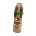 thumbnail image 4 of Llamador de gruñido de ciervo, de metal resistente, pequeño, profesional, con sonido realista, compacto, para emergencias, senderismo, caza y, 4 of 8