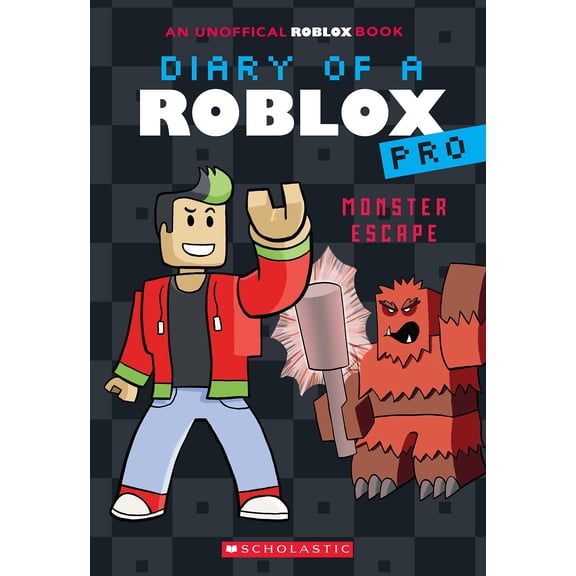 Pre-Owned Monster Escape (Diary of a Roblox Pro #1: An Afk Book) (Paperback) 1338863460 9781338863468
