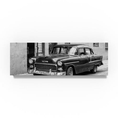 beautiful classic american car ii by philippe hugonnard, 8x24-inch canvas wall art