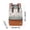 D, variant on Lightweight Backpack, Mini Daypack, Small Travel Bag, Nylon Waterproof Tear-Resistant, S-Shape Padded Strap, Breathable Back, for Outdoor Hiking Park Zoo Daily Use