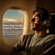 Noise Master Buds Max, SoundbyBose Wireless Over-Ear Headphones with Segment Leading Adaptive ANC, Dynamic EQ, LHDC 5.0, Immersive Spatial Audio,Upto 60H Playtime, App Support (Onyx)