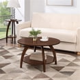 thumbnail image 2 of Convenience Concepts Aldrin Coffee Table with Shelf in Espresso Wood Finish, 2 of 7