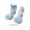 Gray 6.1in, variant on 1 Pair Non-slip Baby Shoes, Slippers for Boys & Girls - Soft Rubber Grippers - Infant First Walking Shoes, 6-12, 12-18, 18-24 Months