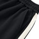 thumbnail image 5 of Ceisia Men's Ribbed Straight-Leg Casual Trousers | Elastic Waist Contrast Stripe Draped Pants (Multiple Solid Colors) Gifts, 5 of 8