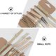 thumbnail image 5 of Golden Christmas Fabric Ribbon Decorative Ribbon for Decoration 1m 5 Patterns, 5 of 5