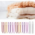 thumbnail image 3 of 16pcs Yarn Needle Bent Tapestry Needle Large Eye Sewing Needles Knitting Darning Needles Sewing Needles Weaving Needles Safety Weave Crochet with Storage Box for Beading Quilting Crochet, 3 of 5