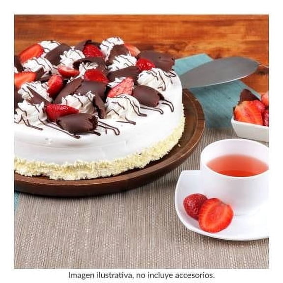 Pastel de fresa mediano por pza