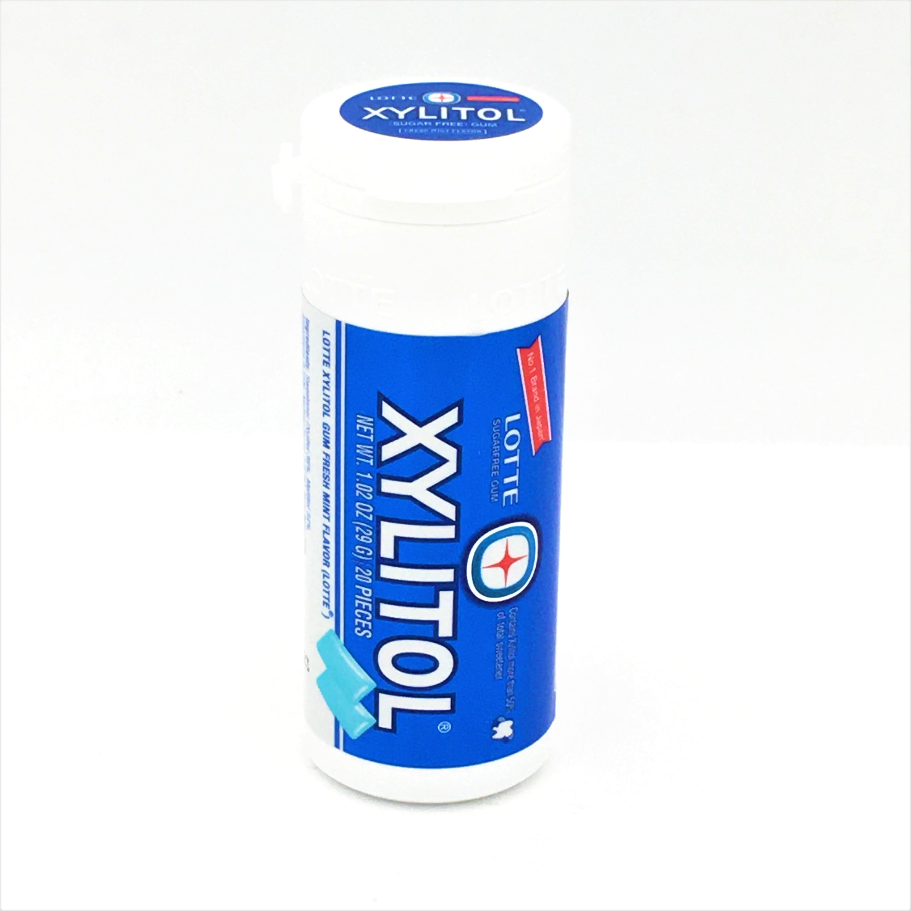 Lotte Xylitol Fresh Mint Flavor Sugar Free 29g/(20pc)