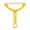 Yellow, variant on VerPetridure Lint Re-Mover, Manual Sha-ver Household Clothes Woolen Sweater Coat Hair Re-Mover Dry Cleaner Double-Sided Ball Re-Mover