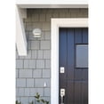thumbnail image 2 of Raine Integrated LED wall sconce in silver, 2 of 6