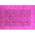 thumbnail image 1 of Ahgly Company Indoor Rectangle Oriental Pink Industrial Area Rugs, 4' x 6', 1 of 4