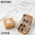 thumbnail image 3 of Parima Trendy Travel Jewelry Case, Small Jewelry Organizer Box, Jewelry Travel Organizer, Travel Gifts for Women Travel Essentials, 3 of 7