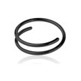 thumbnail image 4 of Double Nose Hoop Ring 20G for Single Piercing Nose Hoop Surgical steel, 4 of 8