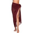 thumbnail image 1 of Sortie de Plage pour Femmes, Paréo Doux, Maillot de Bain, 1 of 5