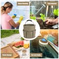 thumbnail image 5 of Bocaoying 17L Cleaning Organizer Caddy with Handle, Large Folding Cleaning Basket Bag, Multifunction Collapsible Waterproof Storage Bag, Multipocket Caddy Organizer for Cleaning Utensils, 5 of 7