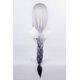 thumbnail image 4 of Grey Ponytail Heat Resistant Wig for Cosplay Anime Shenhe Wigs Halloween Costume Wigs Gray -, 4 of 4