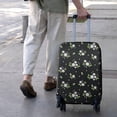 thumbnail image 3 of Pioneer Flower Floral Print Pattern Luggage Cover Fashion Suitcase Cover Baggage Covers Fit 25-28 Inch Luggage (Go Travel), 3 of 5