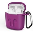 thumbnail image 1 of Compatible con Airpods Funda protectora de silicona Accesorios Reemplazo a prueba de golpes para Apple Airpods 1 y Airpods 2. (púrpura), 1 of 5