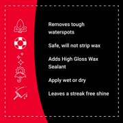 Boat Bling Hot Sauce Premium Hard Water Spot Remover w/High-Gloss Wax Sealants, 32 oz.
