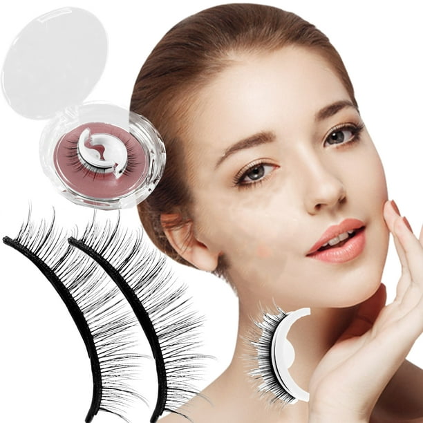 Duety False Eyelashes Reusable SelfAdhesive Eyelashes without Glue