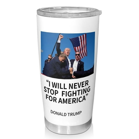 

20oz Trump Vacuum Insulated Cup 304 Stainless Steel Tumbler (Pure Black Text)