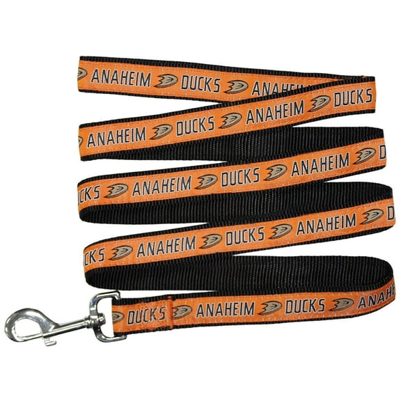 Pets First NHL Anaheim Ducks Leash! Licensed, Heavy-duty, Strong, Durable Leash for Dogs, Cats
