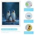 thumbnail image 3 of Diamond Art Kit for Adults, Penguin Family Rainy Night Diamond Painting for Adults Beginners, 5D DIY Diamond Art Painting Kits, Colorful Diamond Painting Craft for Home Decor 12x16, 3 of 7
