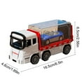 thumbnail image 3 of Summer Savings karymi Children's Inertial Container Truck Toy Boy's Drop Alloy Container Flat Detachable Small Car Model Birthday Gifts for Kids Summer Savings Super Savings Week, 3 of 7