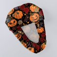 thumbnail image 6 of Women Scrub Caps Pumpkin Print Adjustable Halloween Surgical Caps Working Hat Nurse Costume Accessory, 6 of 6