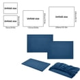 thumbnail image 3 of Home Savings Items!Kyusrd Four Piece Fitted Sheet Set Bed Sheet Home Textile Solid Color Imitation Satin, 3 of 6