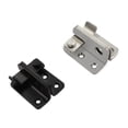 thumbnail image 1 of Hebilla de puerta izquierda y derecha de acero inoxidable negro, pestillo de puerta, cerradura de puerta de hierro de seguridad engrosada, hebilla de ventana, accesorios de perno, 1 of 1