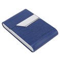 thumbnail image 4 of Estuche para tarjetas azul para 7 puros, compacto, tamaño 9,5 x 6 x 1,5 cm, delgado, multifunción, 4 of 8