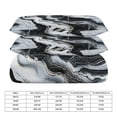 thumbnail image 2 of 3 Pcs Soft Bedding Set, Includes 1 Duvet Cover with Zipper And 2 Pillow Shams,Marble Texture King(102"×90"), 2 of 8