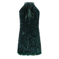 thumbnail image 2 of Mgmyaa Women's Evening Gown Sleeveless Sequin Casual Halter Cocktail-Length Dress, 2 of 9