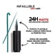 thumbnail image 3 of L'OREAL PARIS Delineador de Ojos, Infallible Liquid Matte, 04 Emeraude, 1, 11 grams, 3 of 4