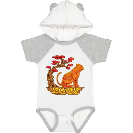 

Inktastic 2022 Year of the Tiger- New Years Gift Baby Boy or Baby Girl Bodysuit