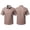 106#Brown, variant on Mens Short Sleeve Button Down Shirt Casual Print Pocket Top Summer Lightweight Blouse for Work Travel Out Activities Gray 5XL