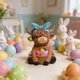 thumbnail image 5 of CaiYueKe Easter Highlands Cow Resin Statue Home Desktop Decor Ornament Gift Office Decorative Piece Farmhouse Cute Animal Figurine Spring Holiday Decoration, 5 of 8