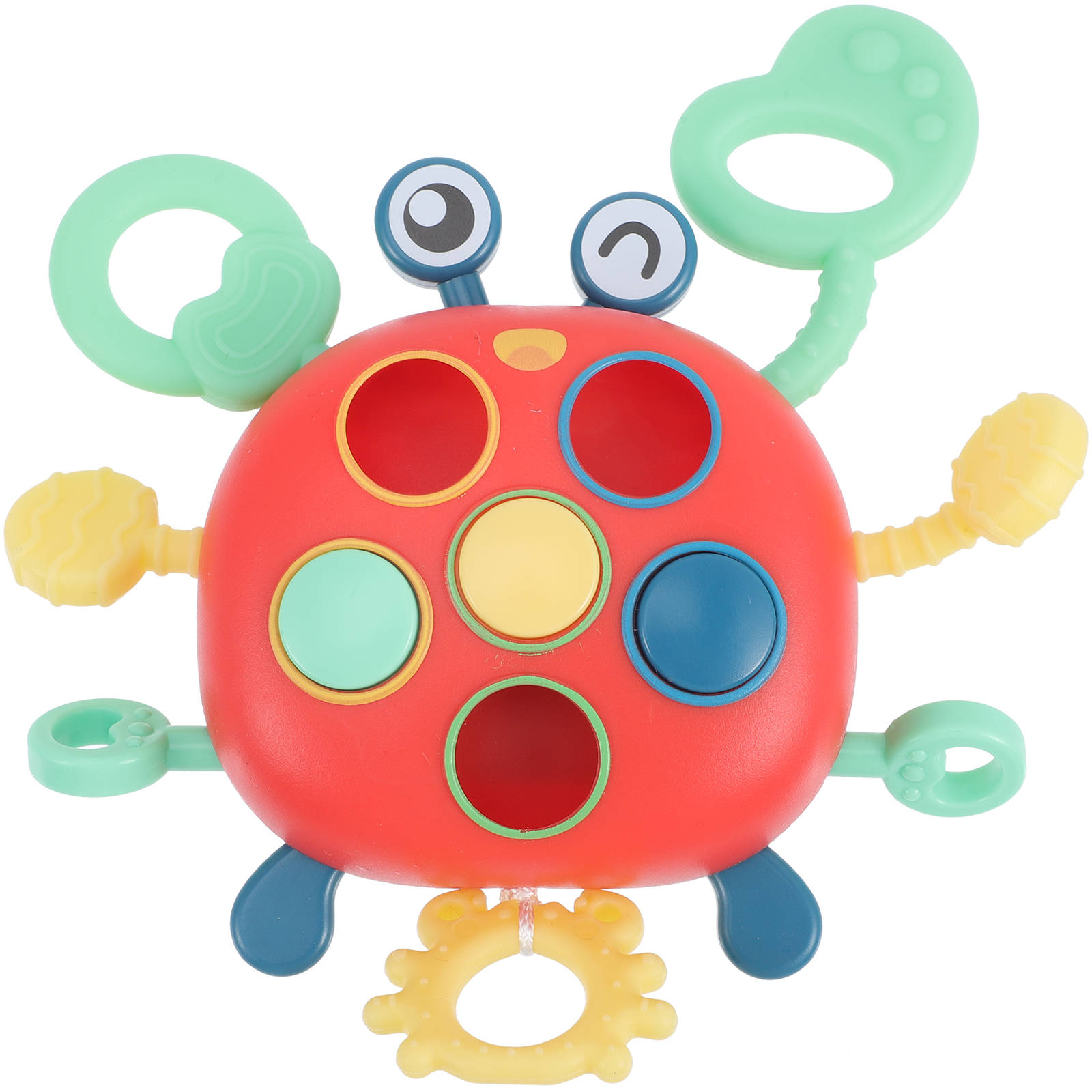 NUOLUX Cartoon Pull String Activity Toy Toddlers Travel Toy Baby Fine