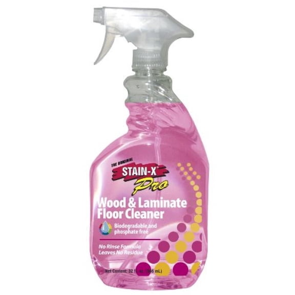 Stain-X PRO Indoor Wood and Laminate Floor Cleaner, 32 oz