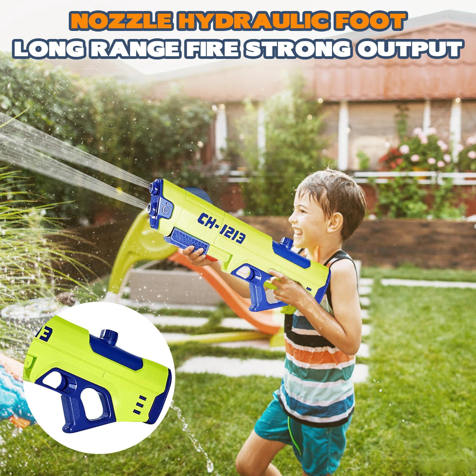 Pink High Capacity Water Blaster, All Ages Outdoor Water Soaker, Summer Backyard Beach Pool Water Fight Toy for Teens & Adults