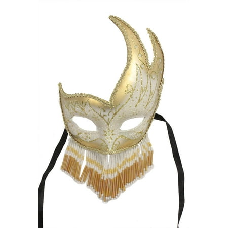 Beaded Mask - BEADED VENETIAN MASK - Glitter Costume - MASQUERADE