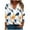 Multicolor Plus Size Blouse for Women_0, variant on CYMMPU Blouses for Women Dressy Casual V Neck Loose Fit Floral Printed 3/4 Sleeve Summer Fashion Shirts Spring Tunic Tops Business Elegant Work Topss Multicolor XXXL