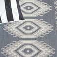 thumbnail image 5 of SAFAVIEH Machine Washable Rug Indoor/Outdoor Bermuda Collection - Bermuda Fredrick Geometric Indoor/Outdoor Area Rug, Navy/Ivory, 6'7" x 6'7" Round, 5 of 6