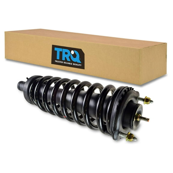 TRQ Complete Loaded Shock Strut Spring Assembly Front for Envoy Trailblazer SCA61105 Fits select: 2004-2008 CHEVROLET TRAILBLAZER LS/LT, 2002-2009 GMC ENVOY